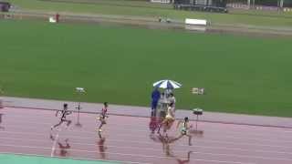 20150613 第66回 宮崎地区中体連 2年男子200m決勝