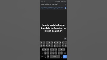 how to switch Google translate to American or British English #shortvideo #shorts