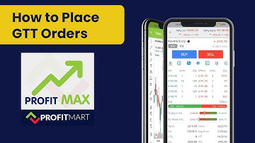 How to Place a GTT Order in Profitmax App on Profitmart (English)