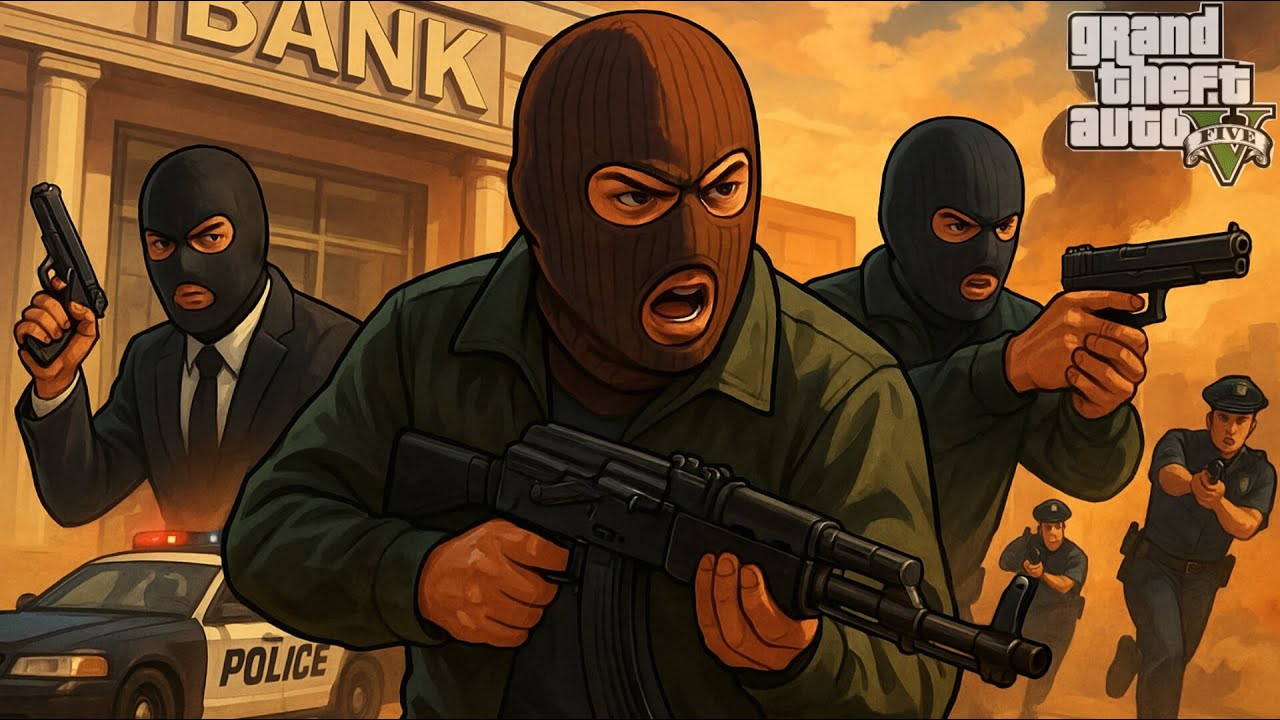THE BIGGEST BANK ROBBERY | GTA 5 GAMEPLAY #1