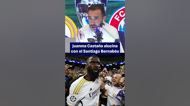 "El Bernabéu es una CALDERA", Juanma Castaño alucina con el ambiente | El Partidazo de COPE