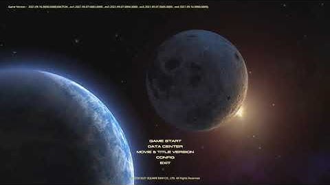 Endwalker title screen