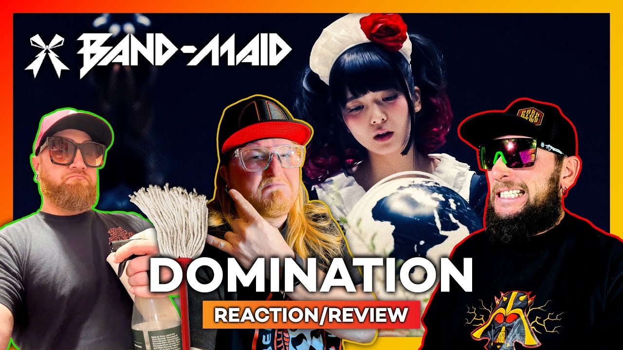 3 Dudes React for the FIRST TIME to Band Maid - "Domination" - Fail or Fire Reaction & Review