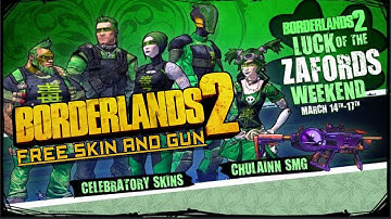 borderlands 2 New Skin and Weapon (Shift Code)