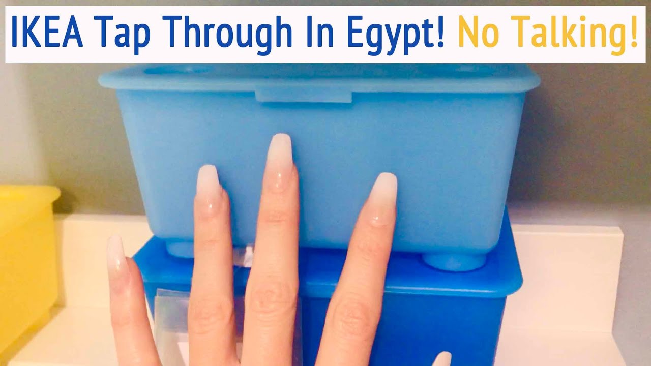ASMR * IKEA Tap Through (Egypt)! * Fast Tapping/Scratching * Store Music * No Talking * ASMRVilla