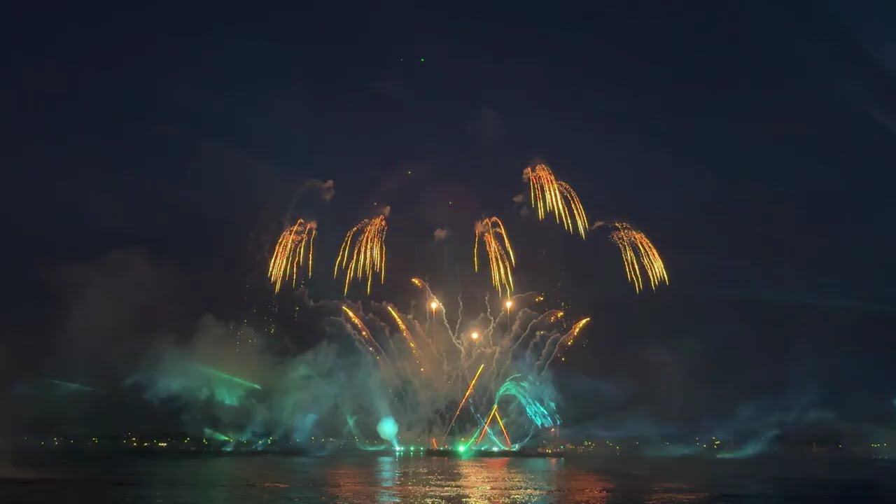 KIELER WOCHE FEUERWERK 2024