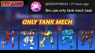 🔥🔥 Tank Mechs Only Challenge: Mech Arena Gameplay