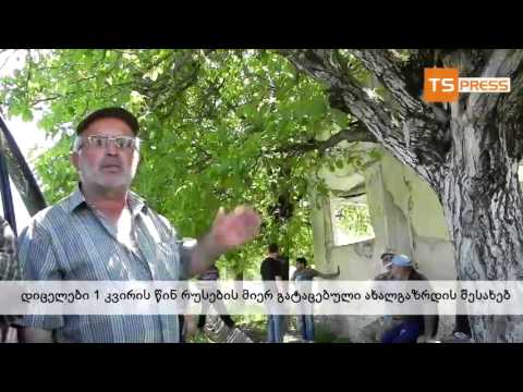 დიცელები რუსი სამხედროების მიერ დაკავებული ახალგაზრდის შესახებ