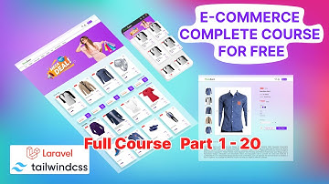 Fully Responsive Ecommerce Course With Source Code Part 1-20| Laravel 9 & Tailwind CSS | #DD4You