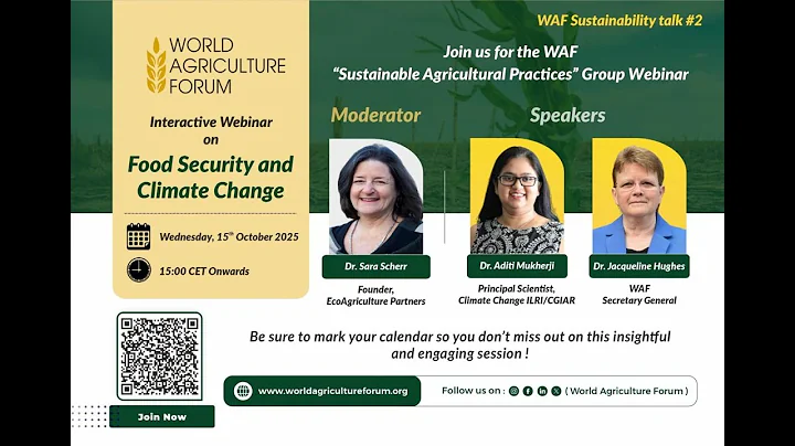WAF Interactive Webinar on "Food Security and Climate Change"