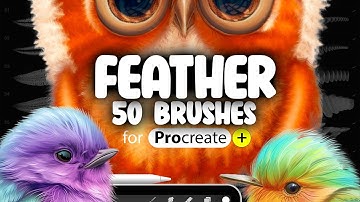 Feather Brushes for Procreate 🔥