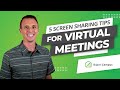 Best Screen Sharing Tips For Virtual Meetings