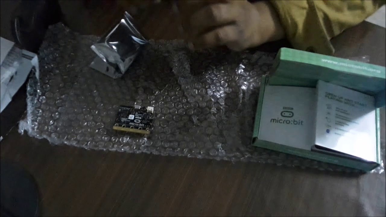 Bbc microbit unboxing in hindi - YouTube