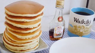 私のパンケーキの焼き方 // How to make pretty pancakes with pancake mix