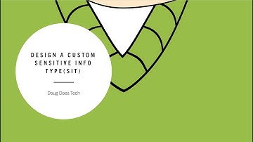 Design a Custom Sensitive Info Type (SIT) in Microsoft Purview