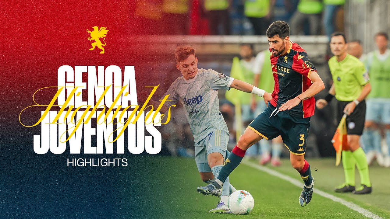 HL | GENOA 0-1 JUVENTUS | SERIE A ENILIVE 25/26