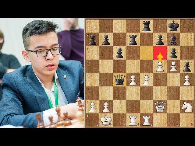 Replying to @High IQ Chess Magnus Vs Abdusattorov The Game That