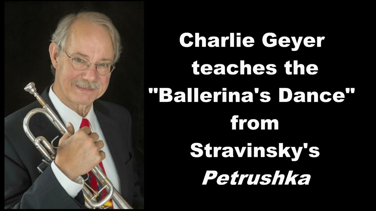 Charlie Geyer teaches the "Ballerina's Dance" from Stravinsky's Petrushka (Petrouchka)
