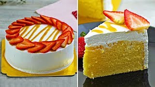 Торт &quot;Три Молока&quot; с воздушным взбитым кремом (Torta De Tres Leches)