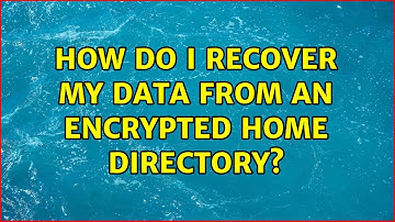 Ubuntu: How do I recover my data from an encrypted home directory? (4 Solutions!!)