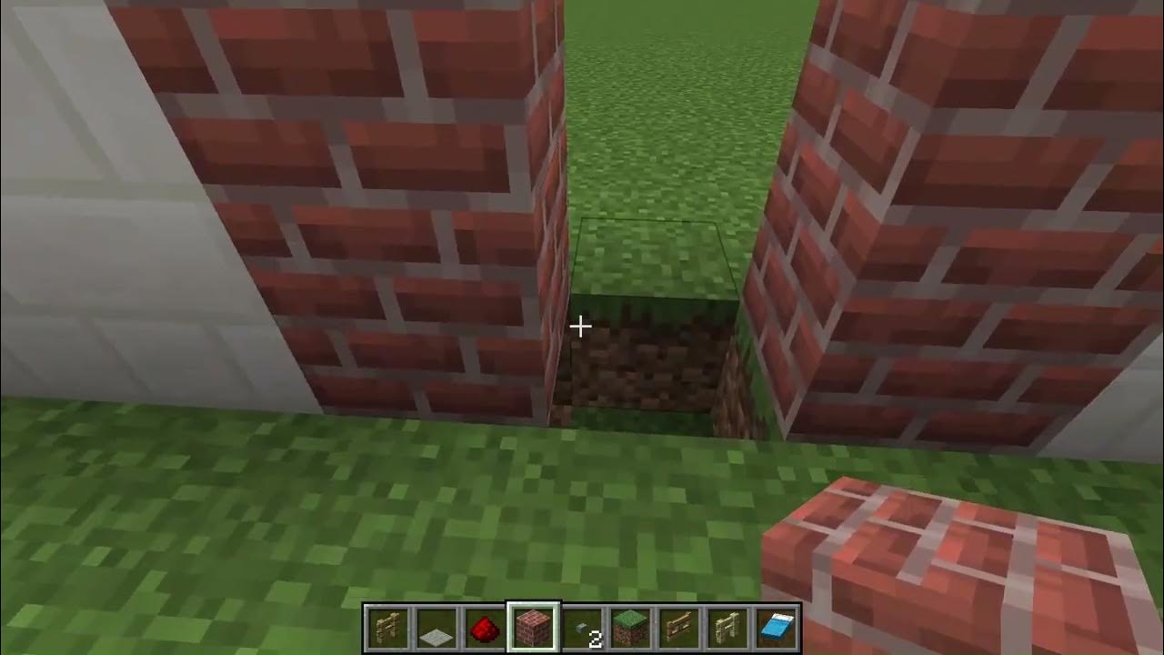 HOW TO MAKE DOOR IN MINECRAFT minecraft video YouTube