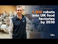 1,000 robots into UK food factories by 2030