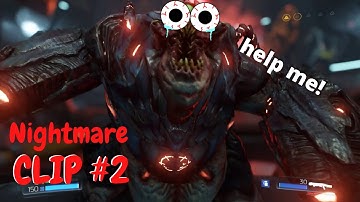 DOOM Random Gameplay #2 (Nightmare Mode)