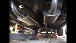 Exhaust is done! Hooker Blackheart Install on NOVA LS