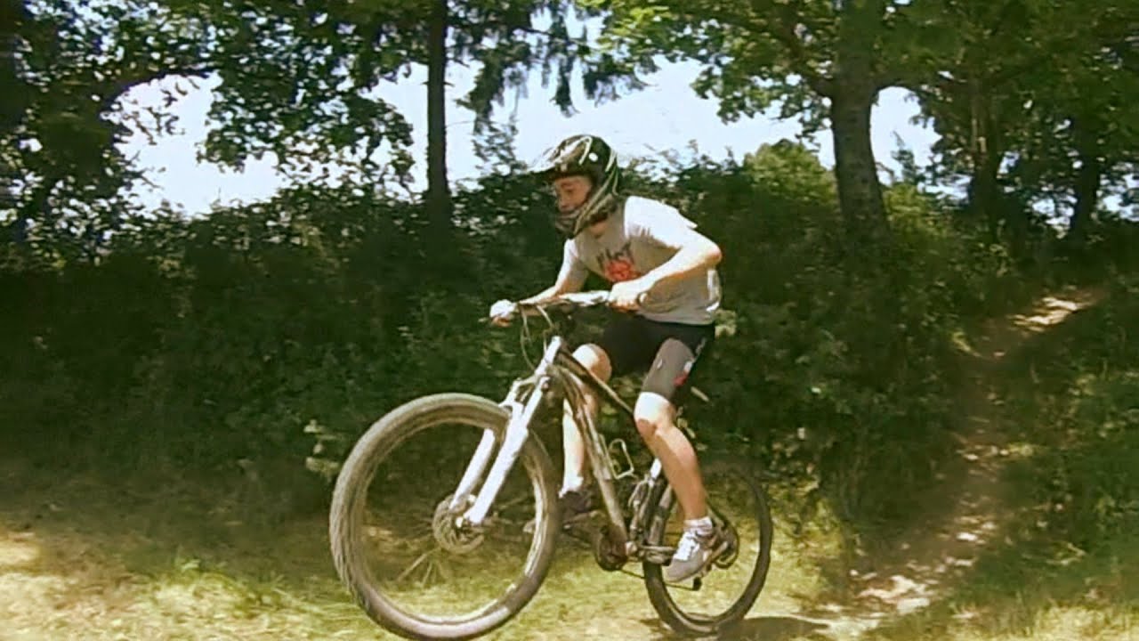 Descente VTT ville Autun