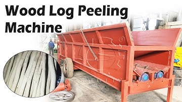 Powerful Wood Debarking Machine - Efficient Log Peeling Solution#wood #debarker #peeler