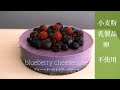 【卵 乳製品 小麦粉 不使用】ブルーベリーのレアチーズケーキ -blueberry cheesecake- vegan＆gluten free-