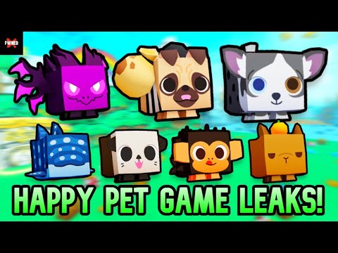 NEW HAPPY PET GAME LEAKS!! NEW GAME COMING SOON!!