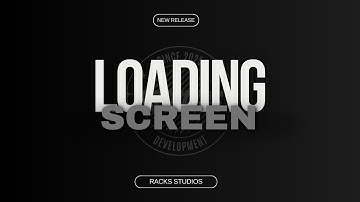 🖼️ Loading Screen | Standalone | FiveM Script | RACKS Studios