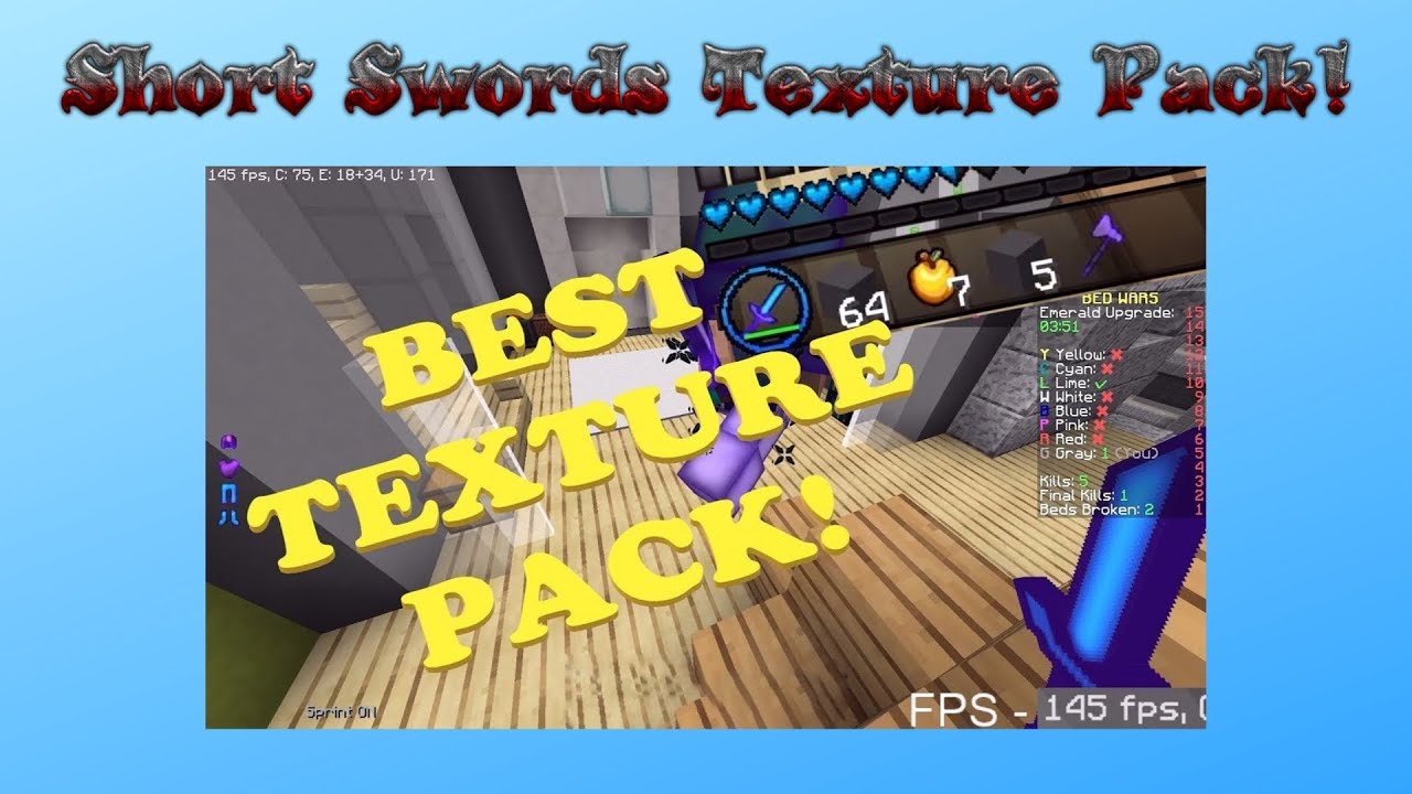 How To Get Gamerboy80's Texture Pack In MCPE! [Short Swords Texture