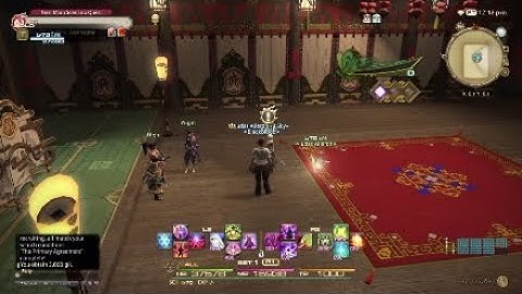 FINAL FANTASY XIV STORMBLOOD PATCH 4.3 - The Primary Agreement Boss Tsukuyomi