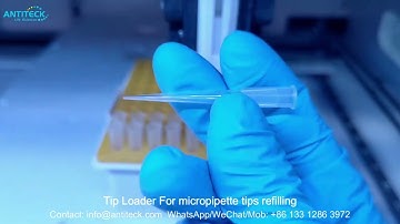 Tip Loader For Micropipette Tip Refill Into Empty Rack - Pipette Tip Refill Eppendorf Pipette Tips