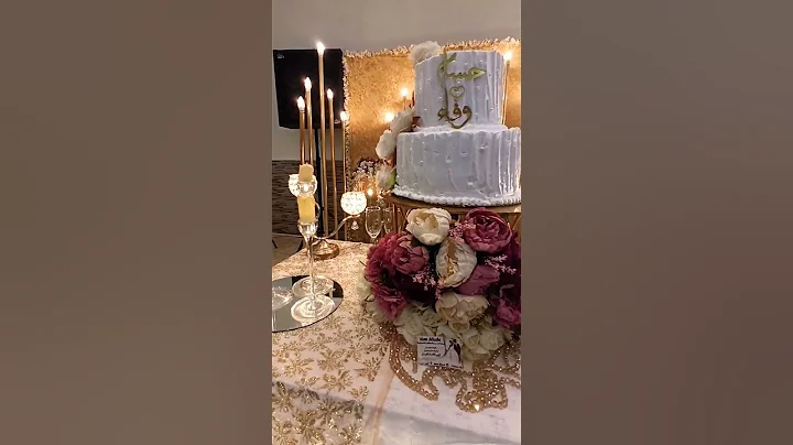bride wedding cake table decoration #cake #shorts #shortvideo #trending #viral #youtube