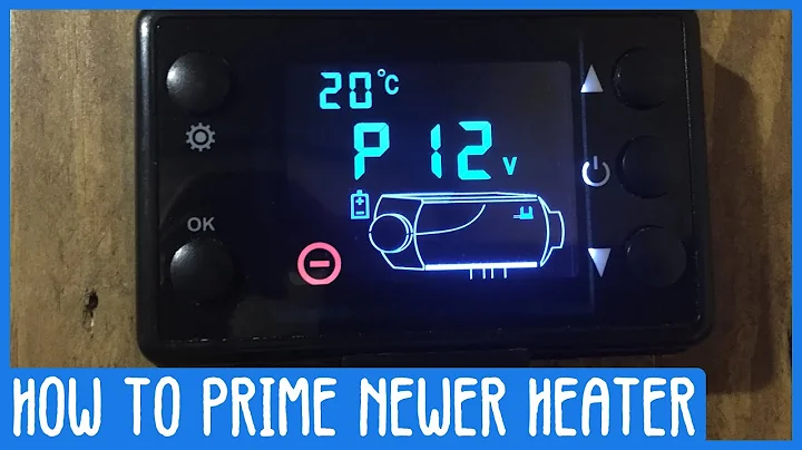 How To Prime Newer Chinese Diesel Heater // Maxz Vanlife 056
