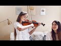 Ave Maria - Violin and Piano - Mom and Daughter - Karolina Protsenko