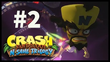 Crash Bandicoot 2 Cortex Strikes Back (N. SANE TRILOGY) Walkthrough Gameplay Part 2 - Ripper Roo!!?