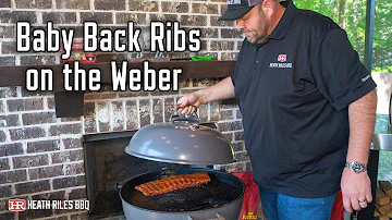 How to Cook Ribs on a Charcoal Grill | Baby Back Ribs on the Weber Kettle Grill
