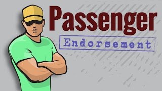 CDL Permit: PASSENGER Endorsement