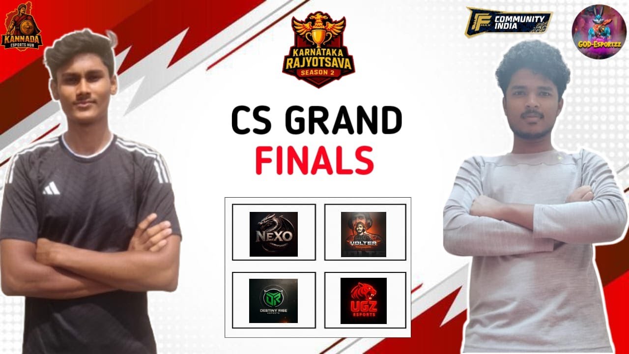 CS GRAND FINALS || KRS SEASON 2 || FREE FIRE MAX 