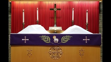 Third Sunday in Lent - Divine Service  (March 12, 2023)