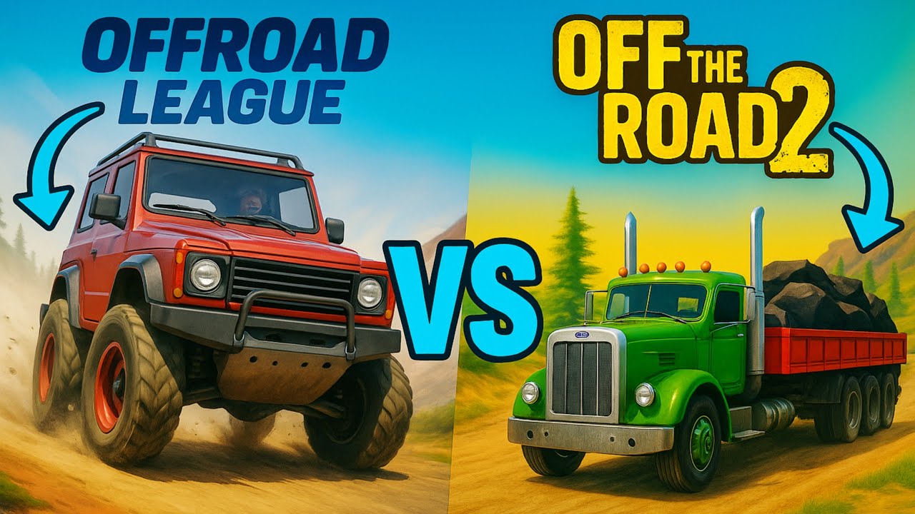 Offroad League Online Vs Off The Road 2🎉⛽ Which Game is BEST💥
