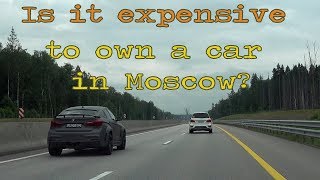 Toll Roads in Russia Daily Commute in Moscow - Expensive