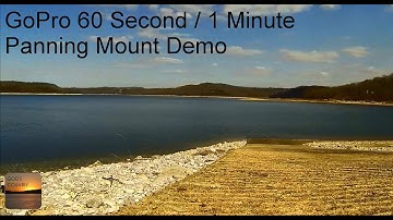 GoPro Hero 60 Second/1 Minute, 360 Degree Panning Mount Demonstration