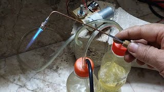 How to make a high temperature gasoline burner - Gasoline torch