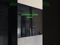aluminium profile door #trending