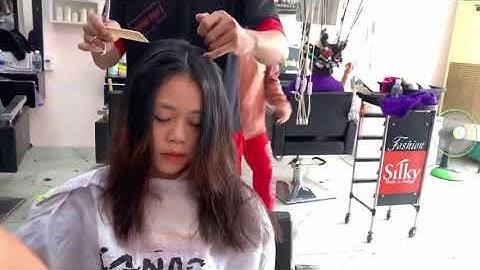 Hướng dẫn cắt tóc layer và uốn sóng nước mới nhất | hùng đông tinh
